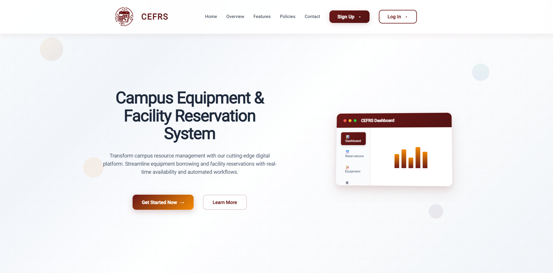 CEFRS scheduling system